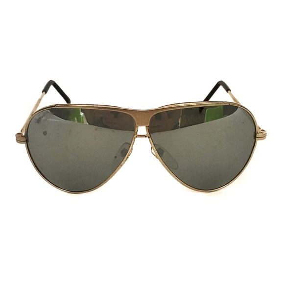 Vtg 70s Foster Grant Deadstock Gold Sunglasses - Picture 2 of 3